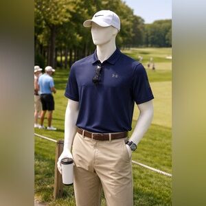 Men's Navy Polo Shirt